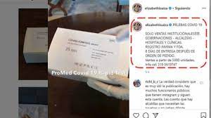 Imagen de apoyo de  Fue sancionada Elizabeth Loaiza Junca por publicidad engaosa al promocionar pruebas rapidas de covid19