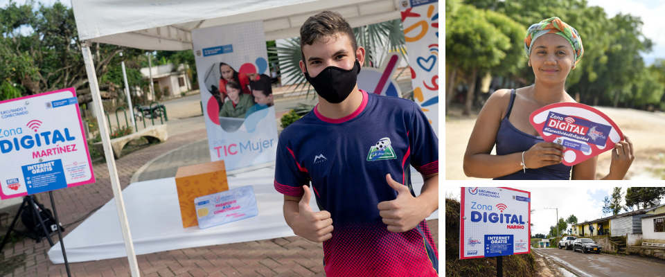 Imagen de apoyo de  En parques y plazas del pais MinTIC supero la cifra de 2 millones de usuarios conectados gratis a Internet