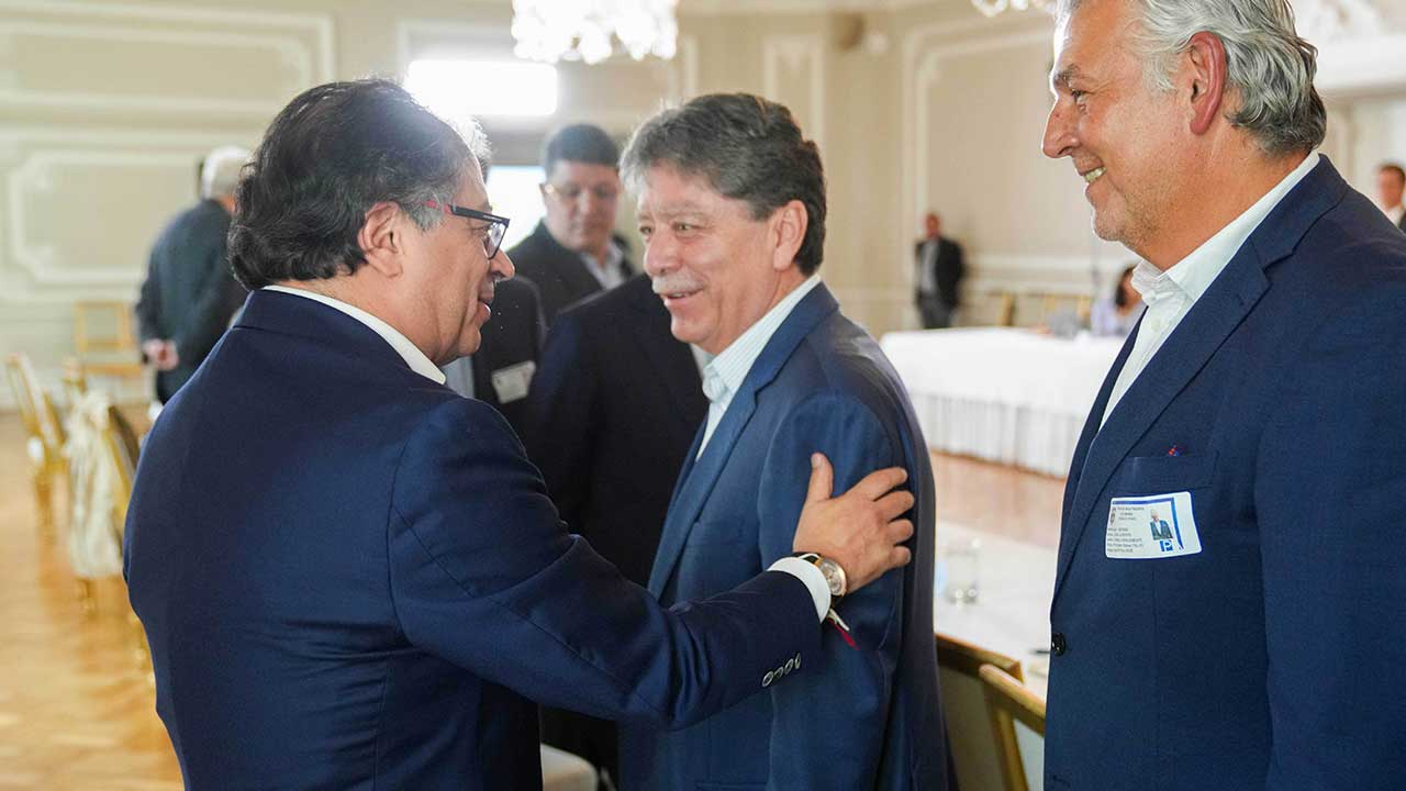 Imagen de apoyo de Acuerdo Nacional eje del encuentro del presidente Gustavo Petro con el Consejo Gremial Nacional