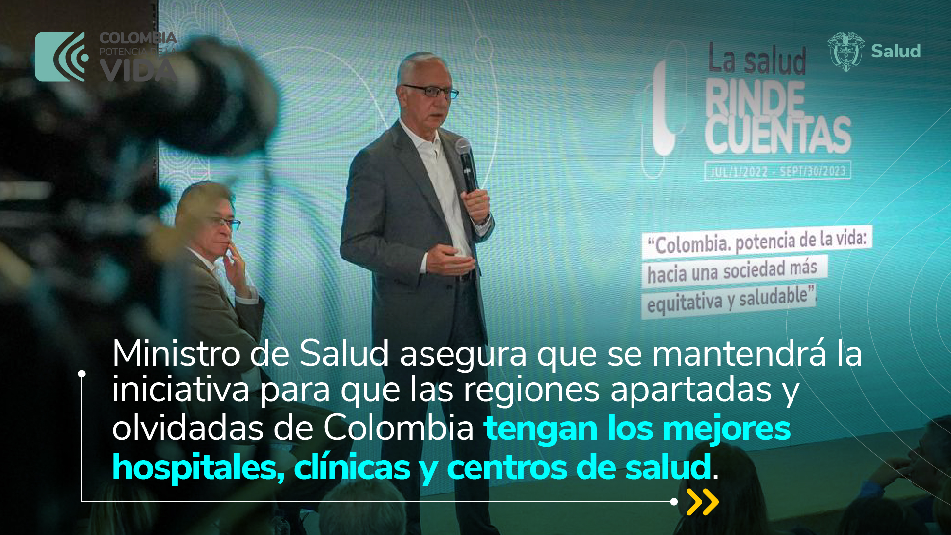 Imagen de apoyo de  Ministro de Salud asegura que se mantendra la iniciativa para que las regiones apartadas y olvidadas de Colombia tengan los mejores hospitales clinicas y centros de salud