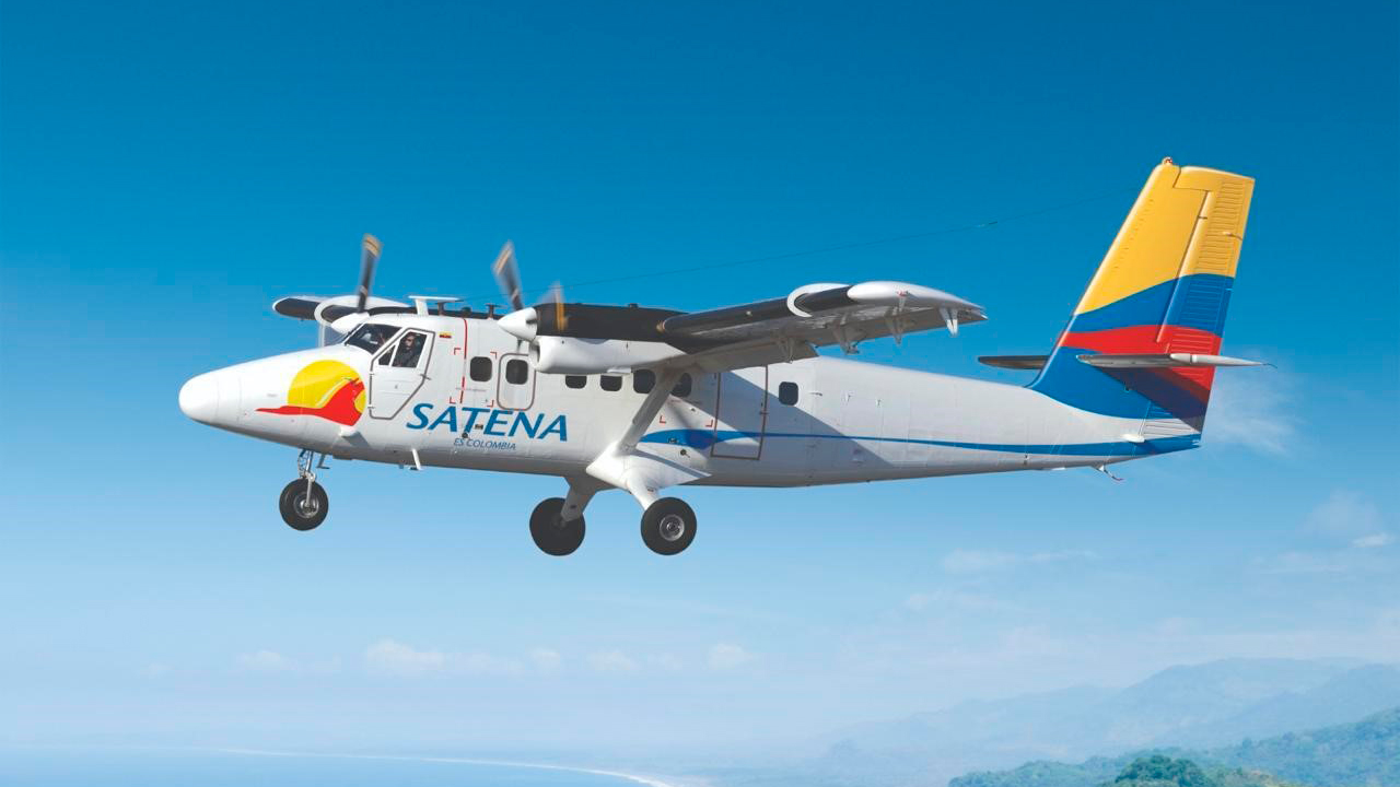 Imagen de apoyo de  Satena inaugura nueva ruta para conectar a Quibdo con el Litoral Pacifico colombiano
