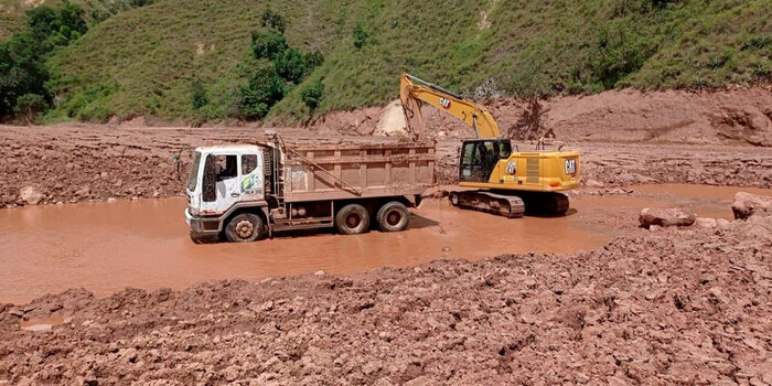 Imagen de apoyo de  Acciones en la via Ocaa  Sardinata  Cucuta Norte de Santander
