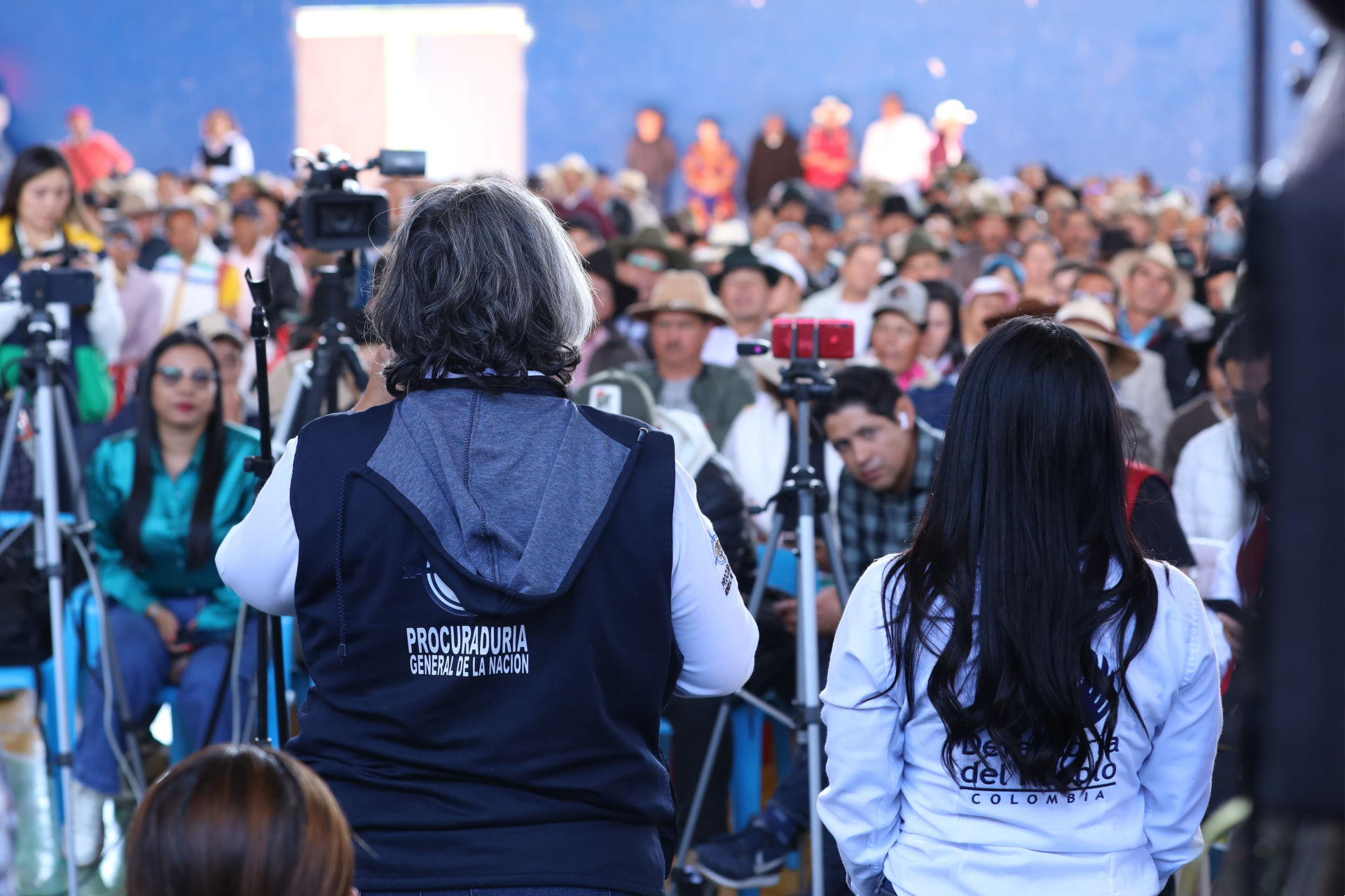 Imagen de apoyo de  Defensoria garante de dialogos entre lideres parameros de Boyaca y representantes del Gobierno Nacional