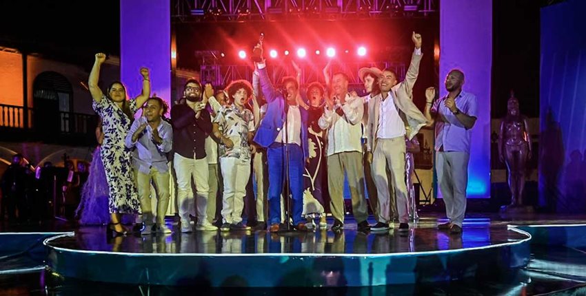 Imagen de apoyo de  Colombiar gano el galardon a mejor reality en los premios India Catalina 2024