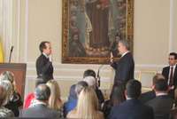 Imagen de apoyo de  Presidente Duque posesiono el primer Ministro del Deporte