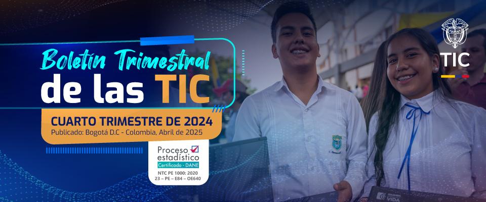 Imagen de apoyo de  Al cierre del cuarto trimestre de 2024 Colombia registro un total de 909 millones de accesos fijos a Internet