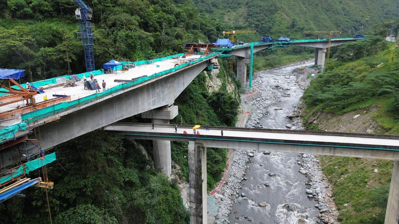 Imagen de apoyo de Invias obtuvo licencia ambiental que da luz verde para finalizar viaducto del Kilometro 58 en la via Bogota Villavicencio