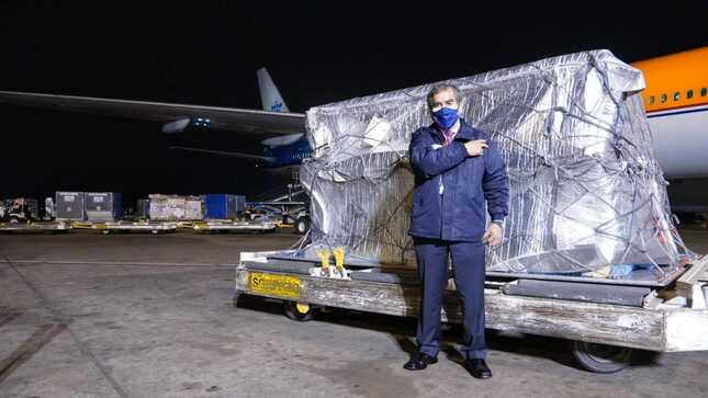 Imagen de apoyo de  El Peru recibira mas de 2700 000 dosis contra la COVID19 en solo una semana