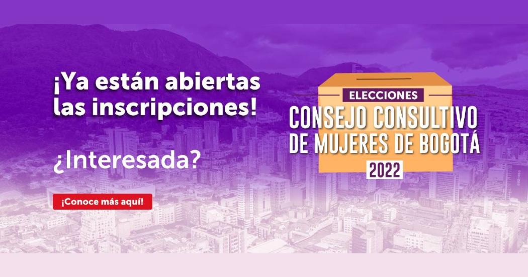Imagen de apoyo de  Consejo Consultivo de Mujeres como votante o candidata se puede participar