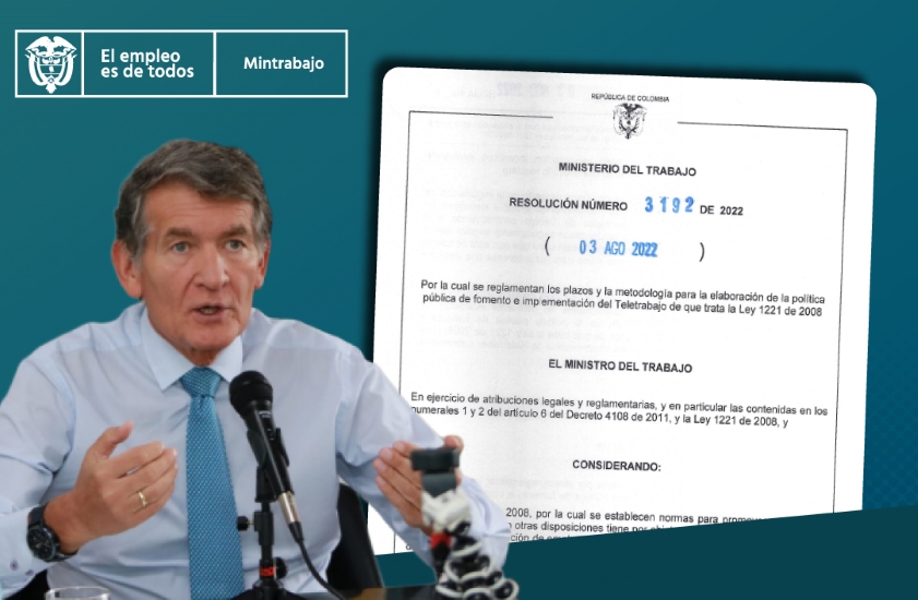 Imagen de apoyo de  Reglamentacion para formulacion de la politica publica de teletrabajo