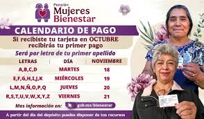 Imagen de apoyo de  Desde hoy hasta el 21 de noviembre se haran el pago a las nuevas beneficiarias de la Pension Mujeres Bienestar