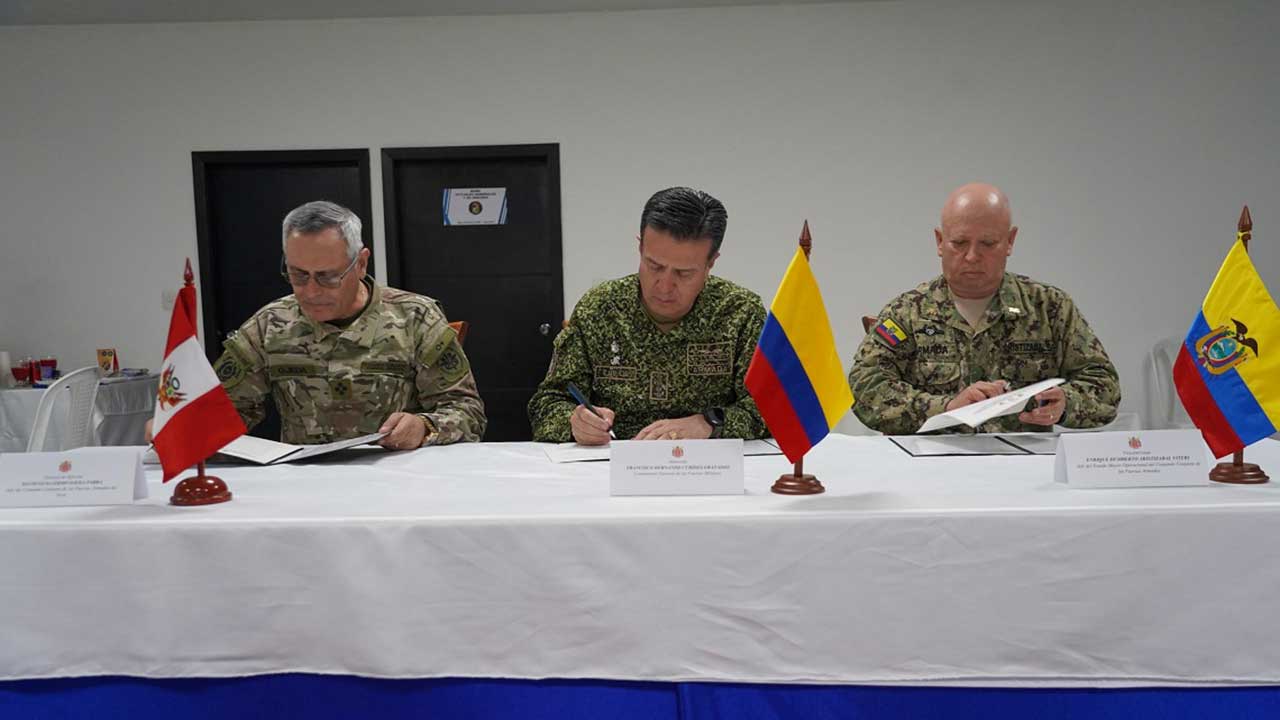 Imagen de apoyo de  Colombia Peru y Ecuador ejercen control sobre la triple frontera que comparten en la Amazonia