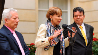 Imagen de apoyo de Gobierno comenzo productivo dialogo social con centrales obreras