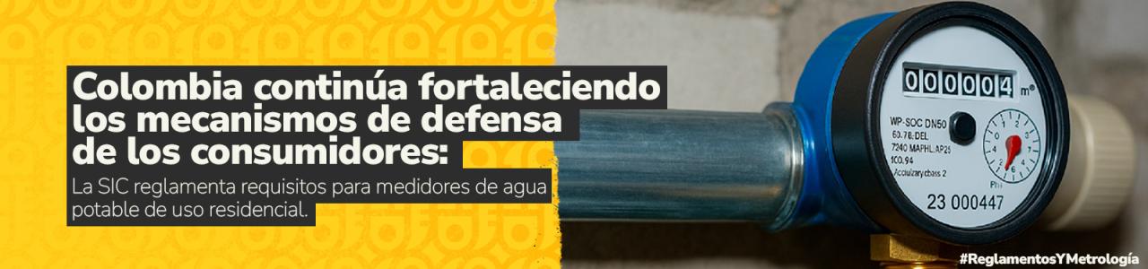 Imagen de apoyo de  La SIC reglamenta requisitos para medidores de agua potable de uso residencial