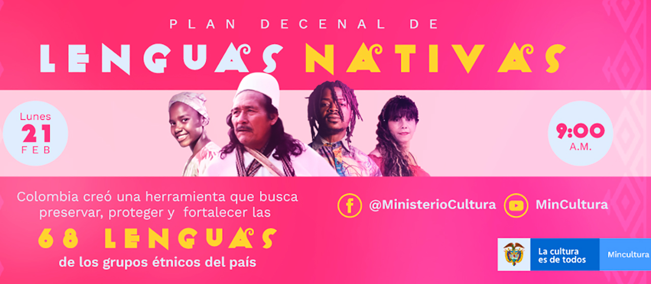 Imagen de apoyo de  Primer Plan Decenal de Lenguas Nativas unico en America Latina