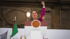 Imagen de apoyo de  Fue rendido un informe al pueblo de Mexico por los 100 dias del Segundo Piso de la Cuarta Transformacion