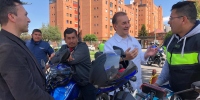 Imagen de apoyo de  MinTrabajo realiza campaa de sensibilizacion frente a la seguridad vial laboral para los trabajadores que utilizan motos como medio de transporte