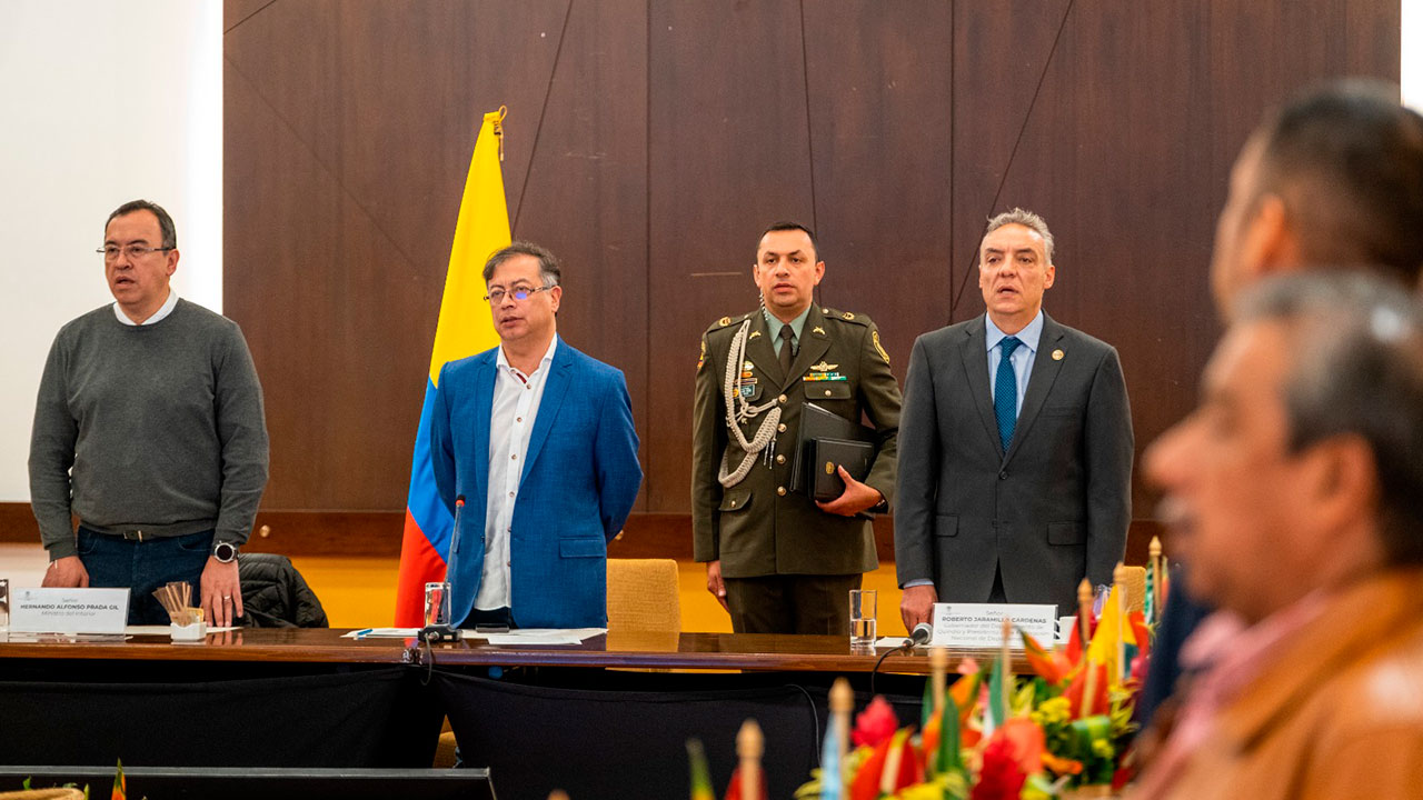Imagen de apoyo de  Presidente Petro plantea que la Fiscalia sea el organismo que certifique la incautacion de drogas en Colombia
