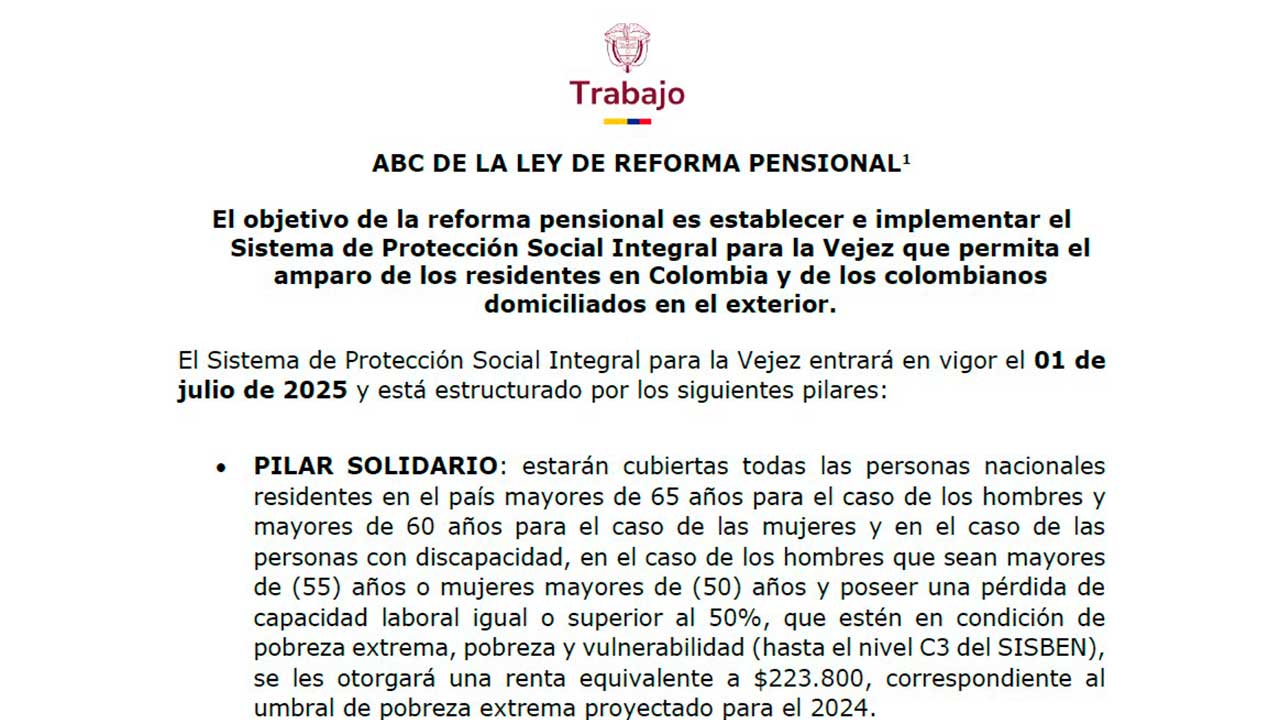 Imagen de apoyo de  ABC de la Ley de Reforma Pensional