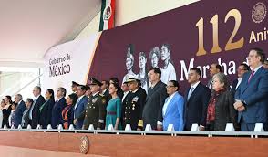 Imagen de apoyo de  La Presidenta Mexicana encabeza la Conmemoracion del 112 Aniversario de la Marcha de la Lealtad