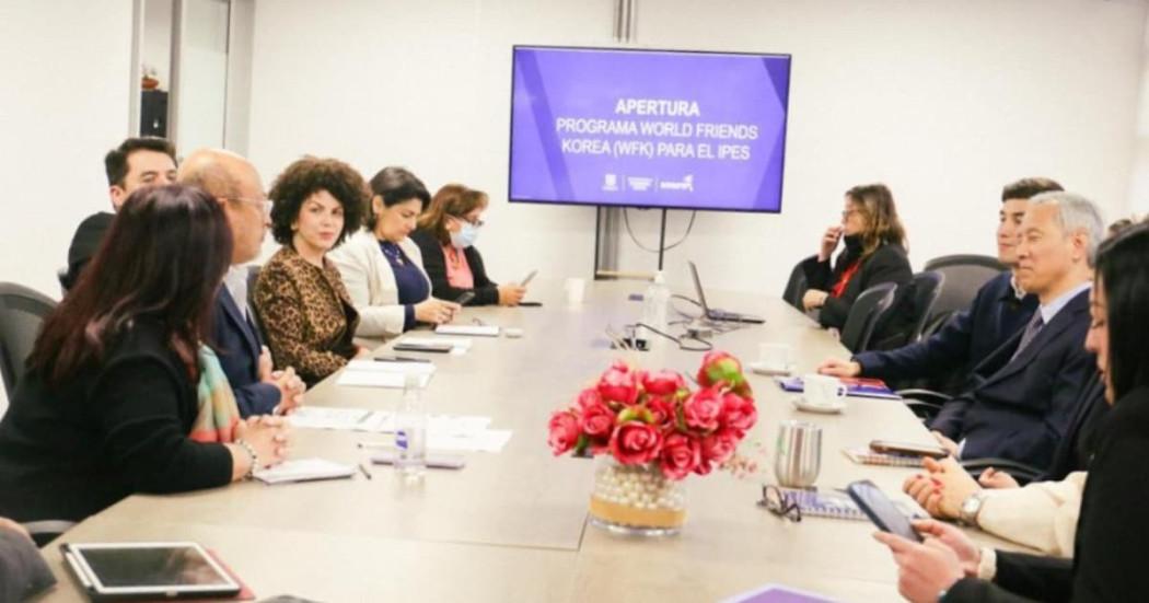 Imagen de apoyo de  Bogota y Corea establecen alianza para fortalecer la economia social