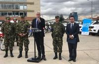 Imagen de apoyo de  Distrito realiza  entrega de equipos al Ejercito para fortalecer seguridad en Bogota