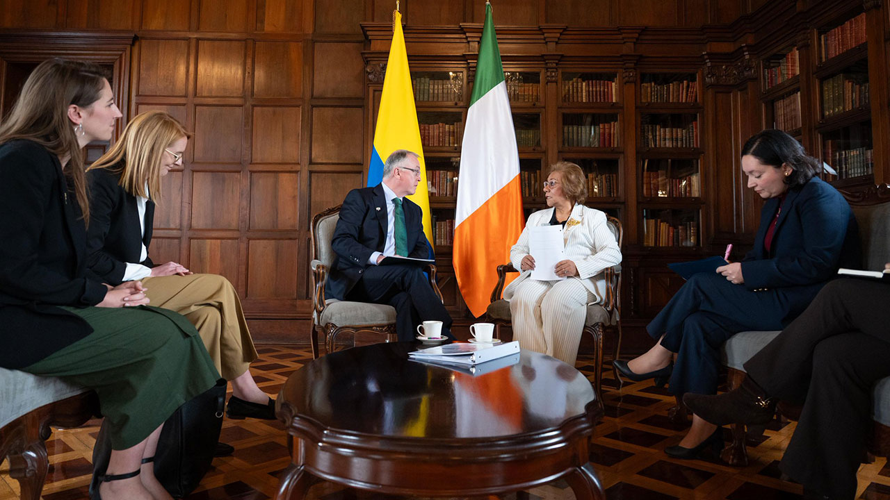 Imagen de apoyo de  Canciller recibio cartas credenciales de nuevos embajadores acreditados en Colombia