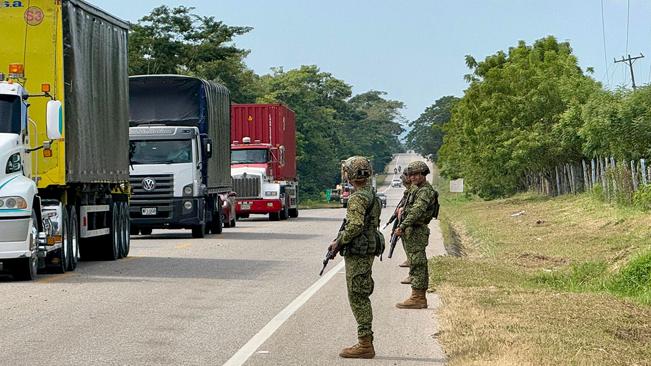 Imagen de apoyo de  Gobierno dispone de dos mil efectivos de Infanteria de Marina para garantizar la seguridad en el Caribe