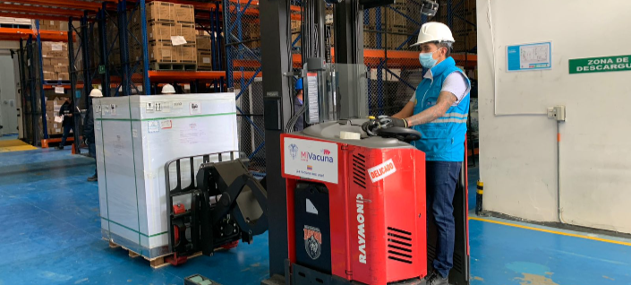Imagen de apoyo de  Colombia recibio 2097600 dosis de vacunas de Sinovac
