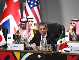 Imagen de apoyo de  El Gobierno de Mexico participa en la Cumbre del G20 en Johannesburgo