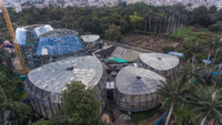Imagen de apoyo de  Avance de obra del Tropicario mas grande de Colombia