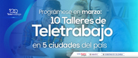 Imagen de apoyo de Talleres de Teletrabajo para marzo de MinTic