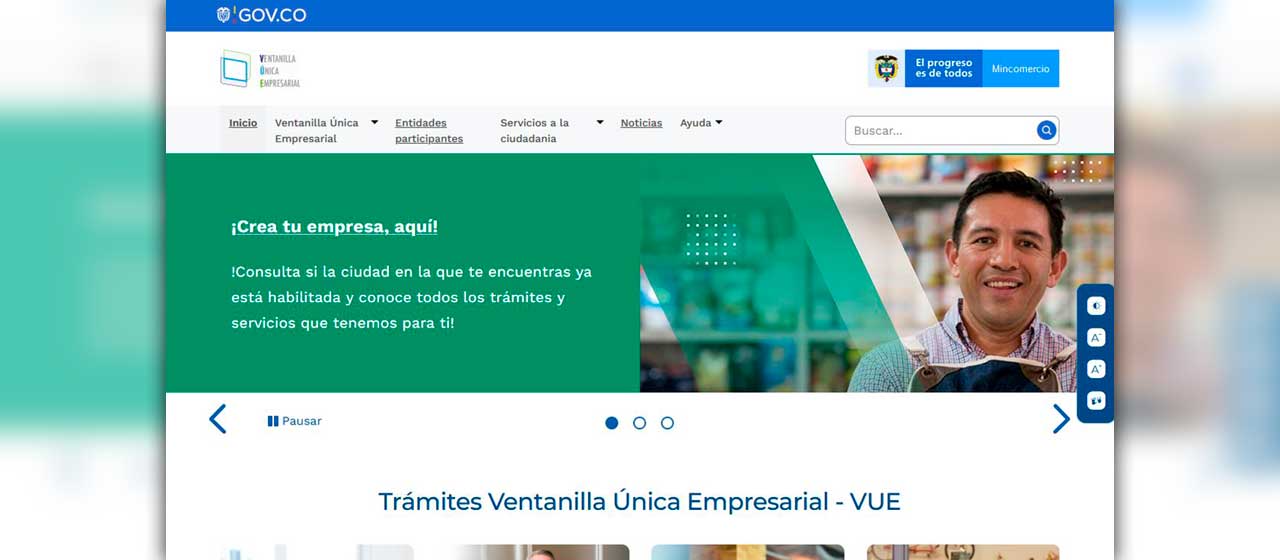 Imagen de apoyo de  Gobierno Nacional lanza actualizacion de la Ventanilla Unica Empresarial
