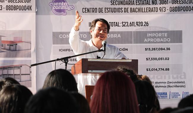 Imagen de apoyo de  Reconversion de 35 planteles en todo el pais generaran 10 mil 500 nuevos espacios de bachillerato en 2025