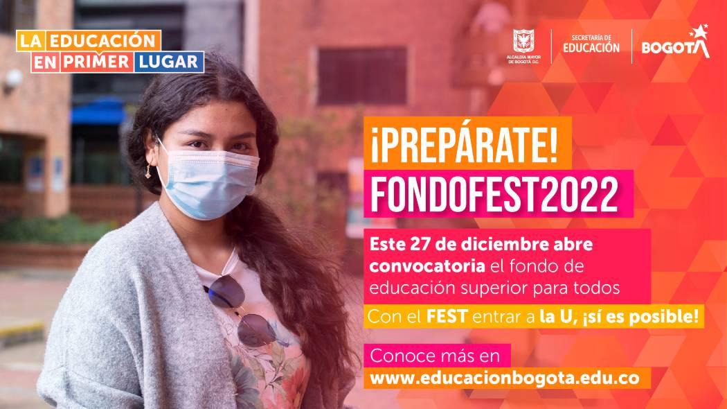Imagen de apoyo de  Inicia convocatoria de FONDOFEST 2022 para acceso de jovenes a la U