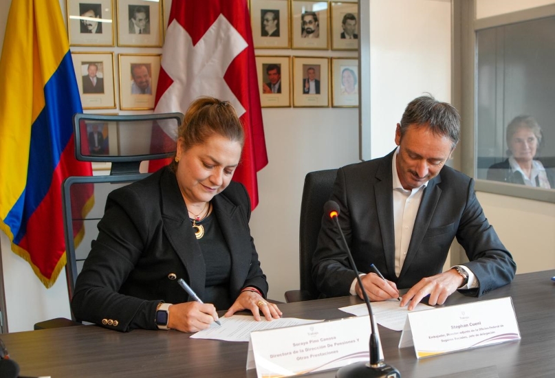 Imagen de apoyo de  Colombia y Suiza finalizan la segunda ronda de negociacion para la firma de Convenio Bilateral de Seguridad Social