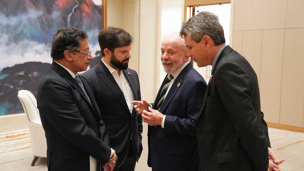 Imagen de apoyo de  Presidentes de Brasil y Chile coinciden con Colombia y defienden en cumbre ChinaCelac el fortalecimiento del multilateralismo y el libre comercio