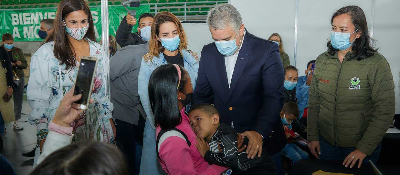 Imagen de apoyo de  Venezolanos inscritos en el Estatuto Temporal de Proteccion entran en los ciclos de vacunacion del pais