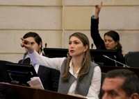 Imagen de apoyo de  Hagamos el debate de las objeciones a la Jep con altura las victimas merecen que se les reivindiquen sus derechos senadora Chagi