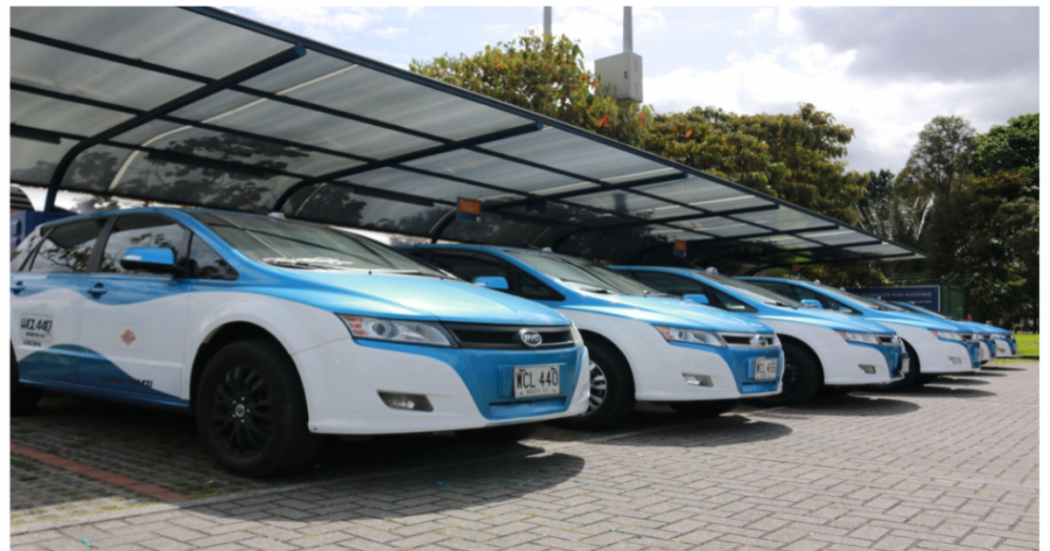 Imagen de apoyo de Secretaria de Movilidad de Bogota amplio por cuatro aos mas proyecto de taxis electricos mediante el Decreto 377 de 2023