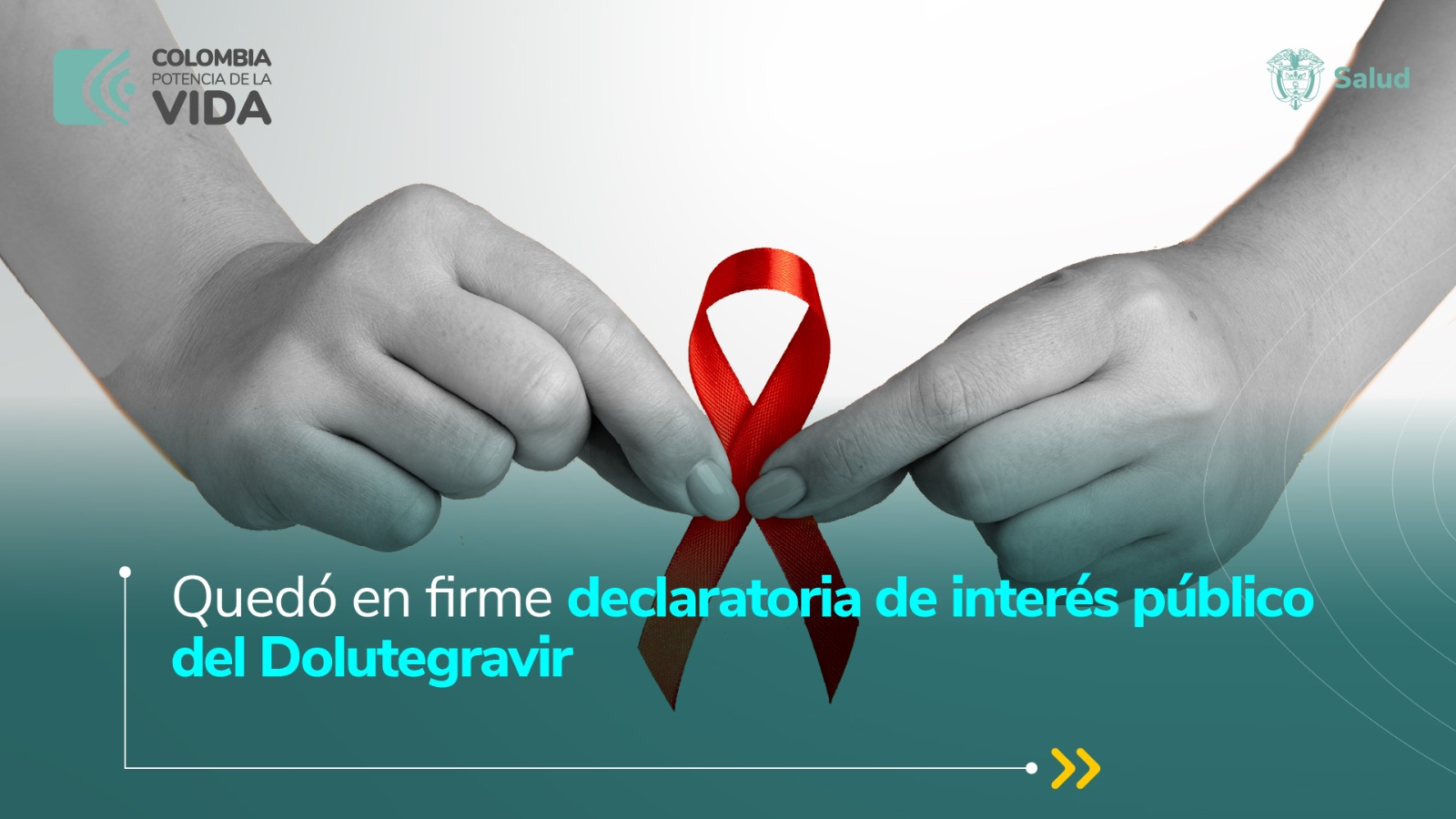 Imagen de apoyo de  Quedo en firme declaratoria de interes publico del Dolutegravir