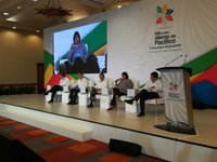 Imagen de apoyo de  Invito a sectores publico y privado a defender el multilateralismo Ministra Gutierrez