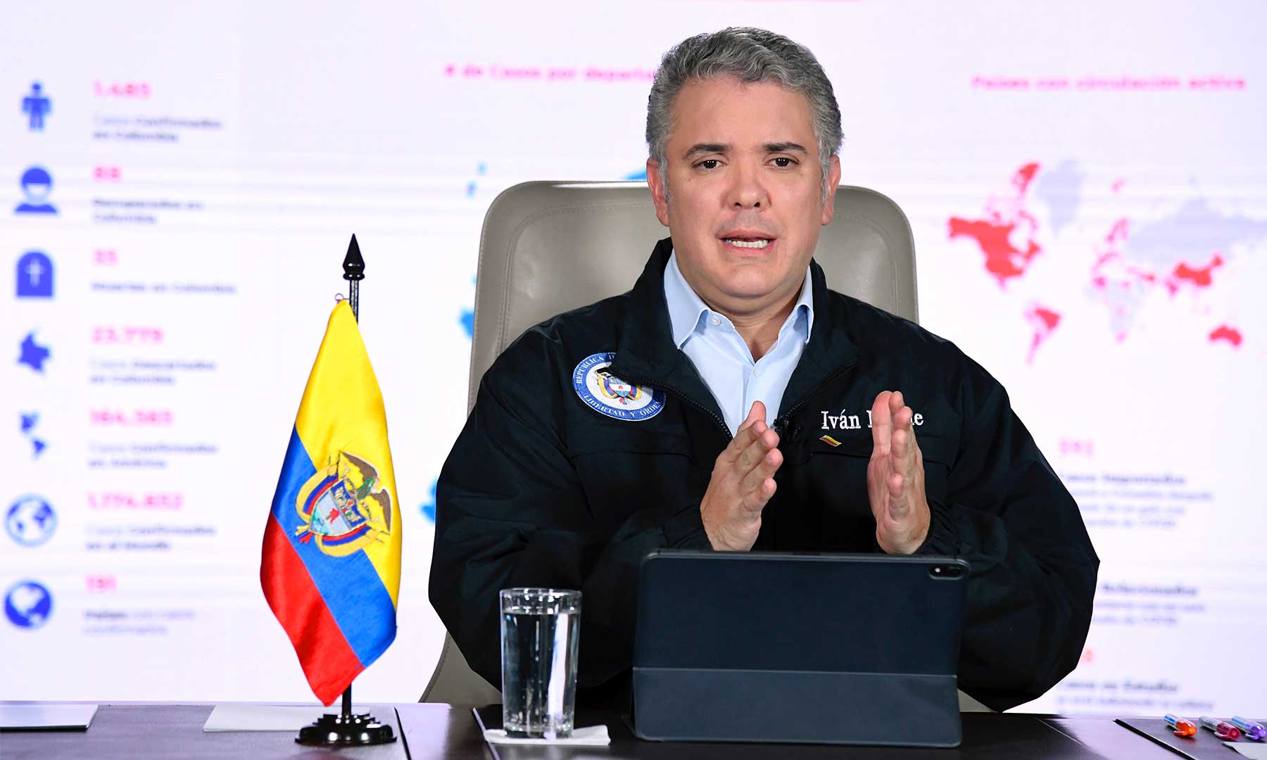 Imagen de apoyo de  Presidente Duque se refirio a lo que puede seguir despues de la Cuarentena Nacional al responder pregunta en el Facebook Live