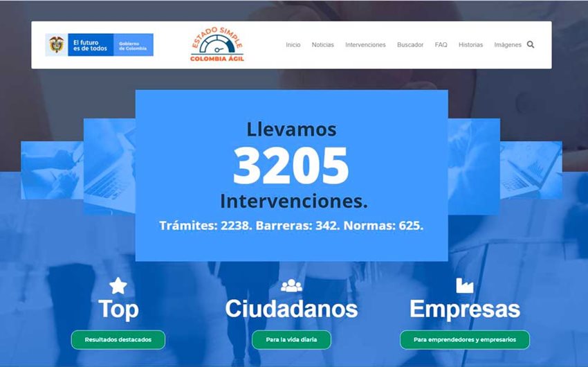 Imagen de apoyo de  Con Estado Simple Colombia Agil los colombianos han logrado ahorros importantes