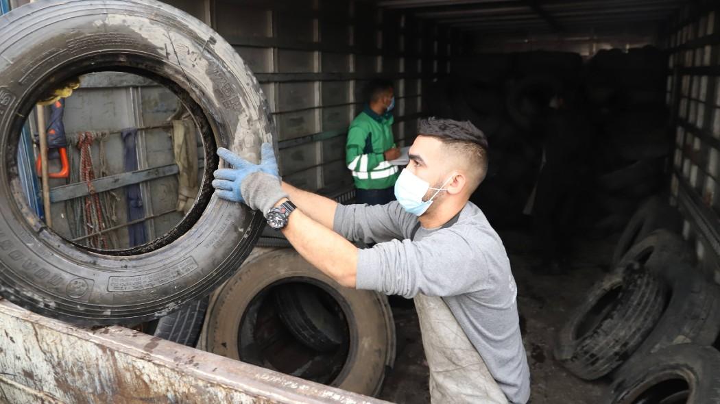Imagen de apoyo de  Mas de 570 llantas recolectadas en Llantaton