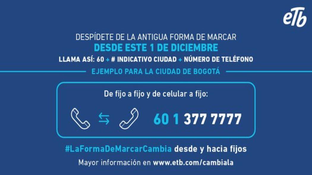 Imagen de apoyo de Desde el 1 de diciembre se establece definitivamente nueva forma de llamar