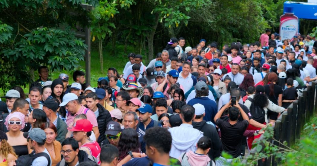 Imagen de apoyo de  Cerro de Monserrate recibio a 250 mil visitantes durante la Semana Santa