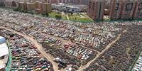 Imagen de apoyo de  Por 15 millones 941 mil pesos se subasto el sexto lote de vehiculos abandonados en los patios de Bogota