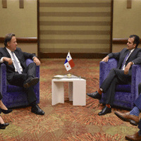 Imagen de apoyo de  Presidentes de Colombia y Panama se reunieron para impulsar el fortalecimiento de las relaciones bilaterales