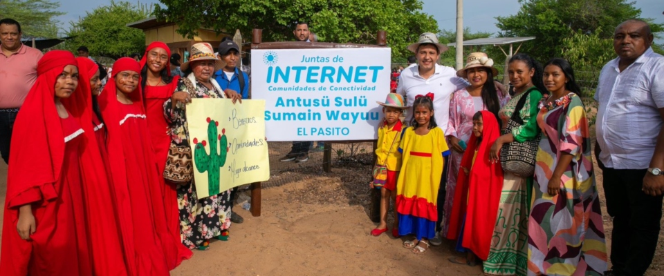 Imagen de apoyo de  Ministerio TIC conectara 100 comunidades Wayuu de La Guajira con el proyecto Juntas de Internet